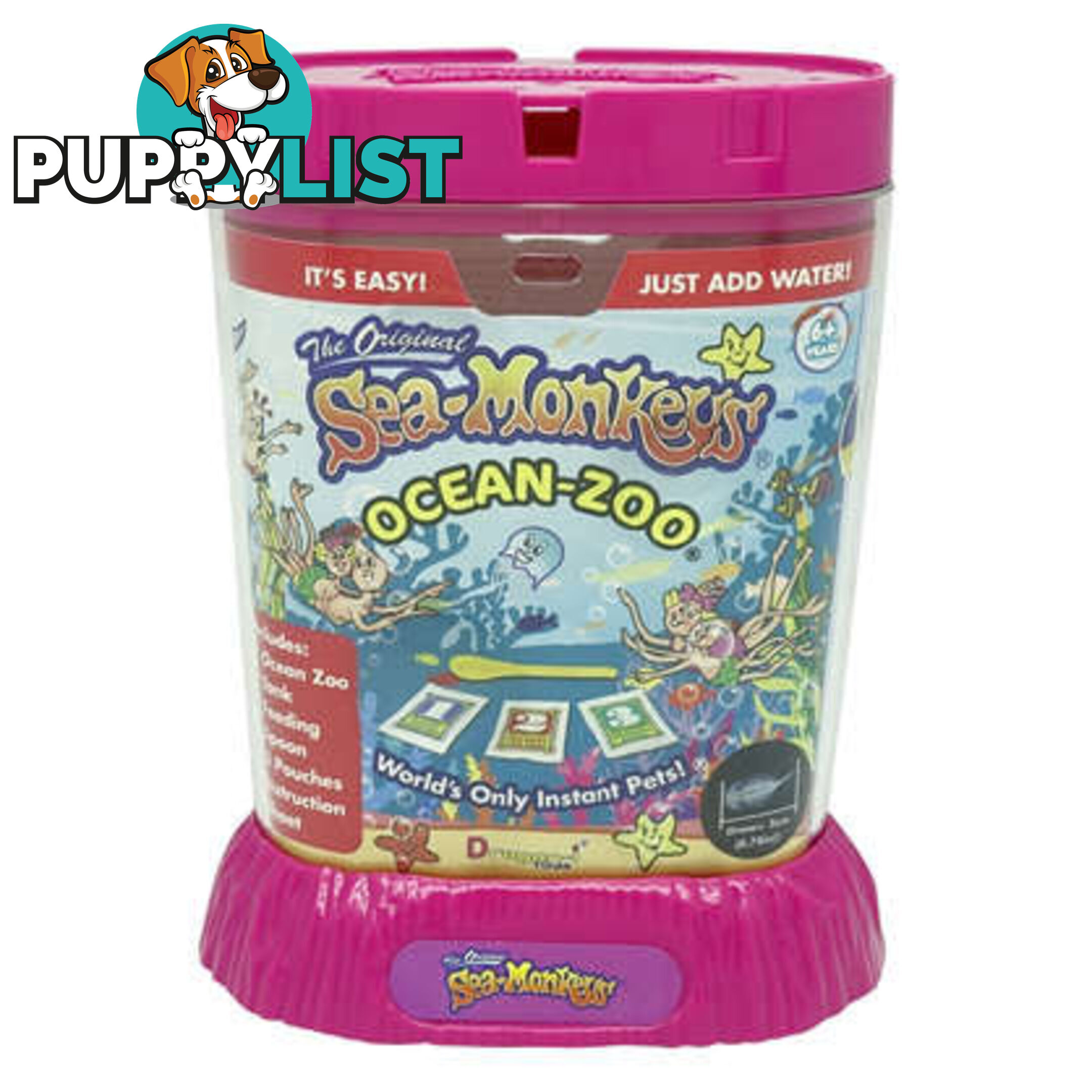 Sea Monkeys - Ocean Zoo Assorted Styles - Art66001 - 4894166232230