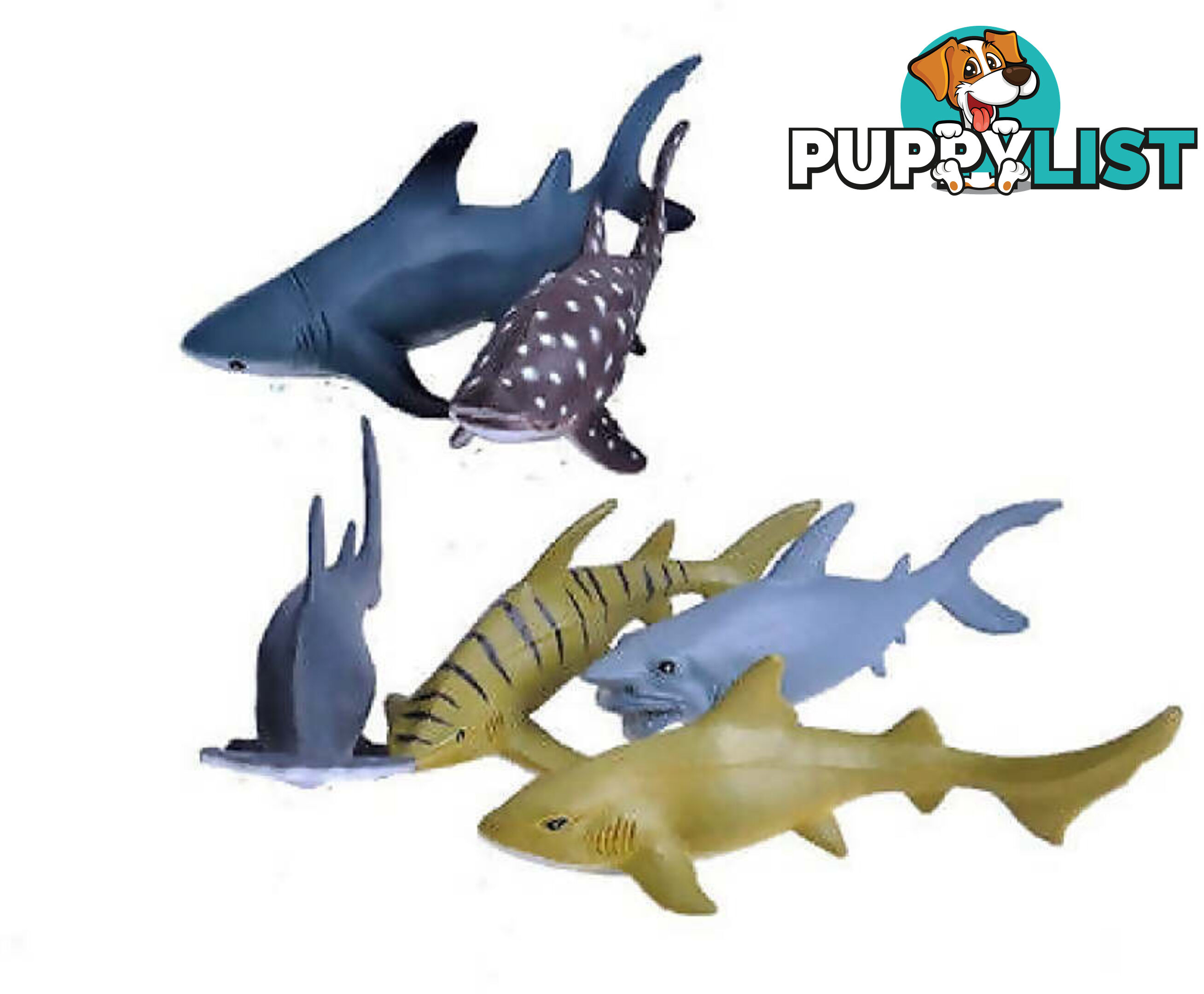 Wild Republic - Polybag Shark Collection - Wr64577 - 092389645774