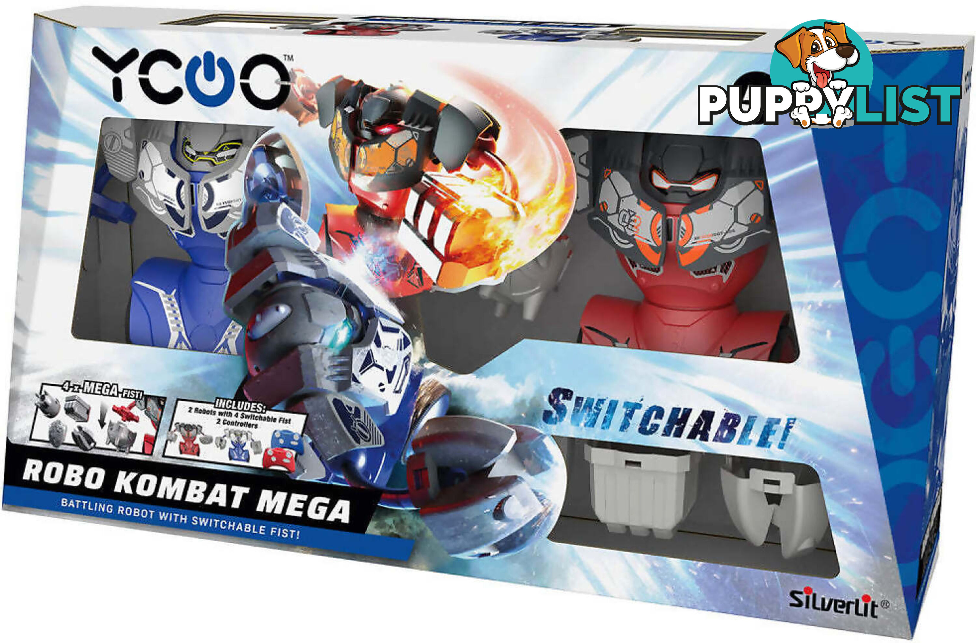 Silverlit - Ycoo Robo Kombat Mega 2-pack - Gdsvt88068 - 4891813880684