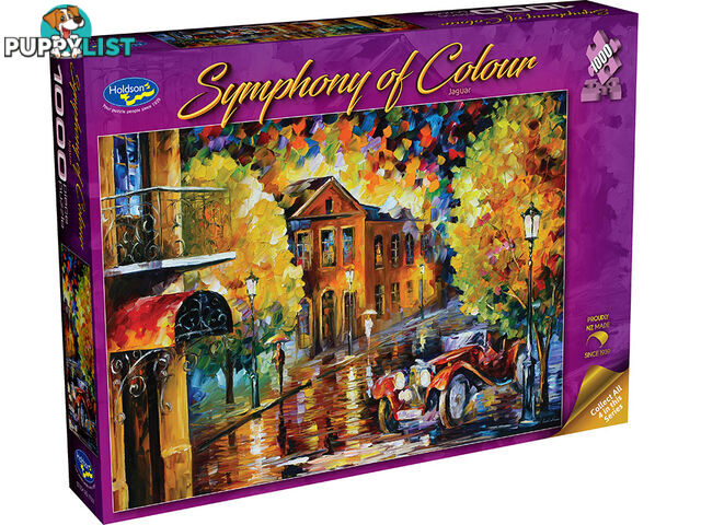 Holdson Jigsaw Puzzle - Symphony Of Colour Jaguar 1000 Piece Jigsaw Puzzle Hol773572 - 9414131773572