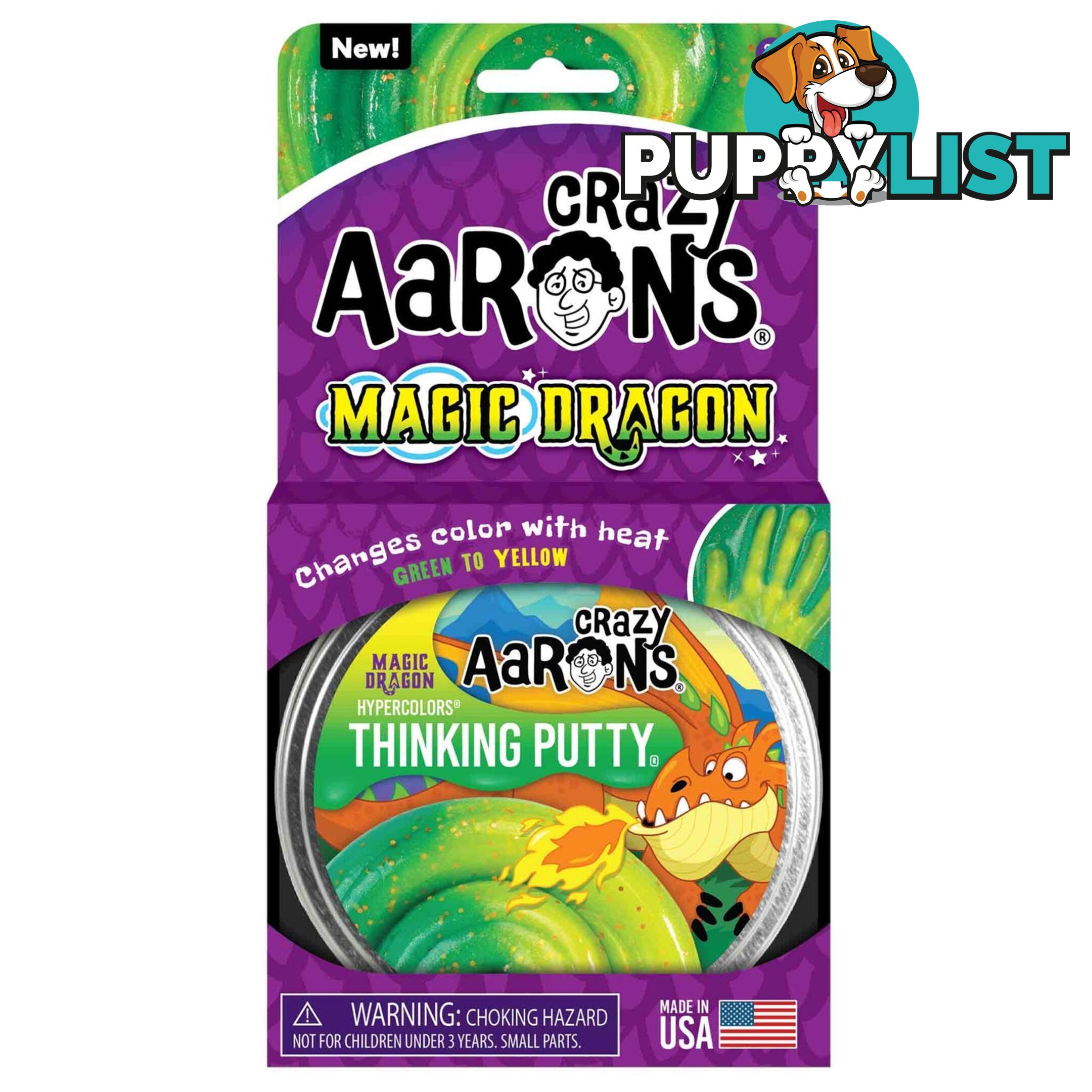 Crazy Aaron's Thinking Putty Magic Dragon - Bgdg020 - 810066953413