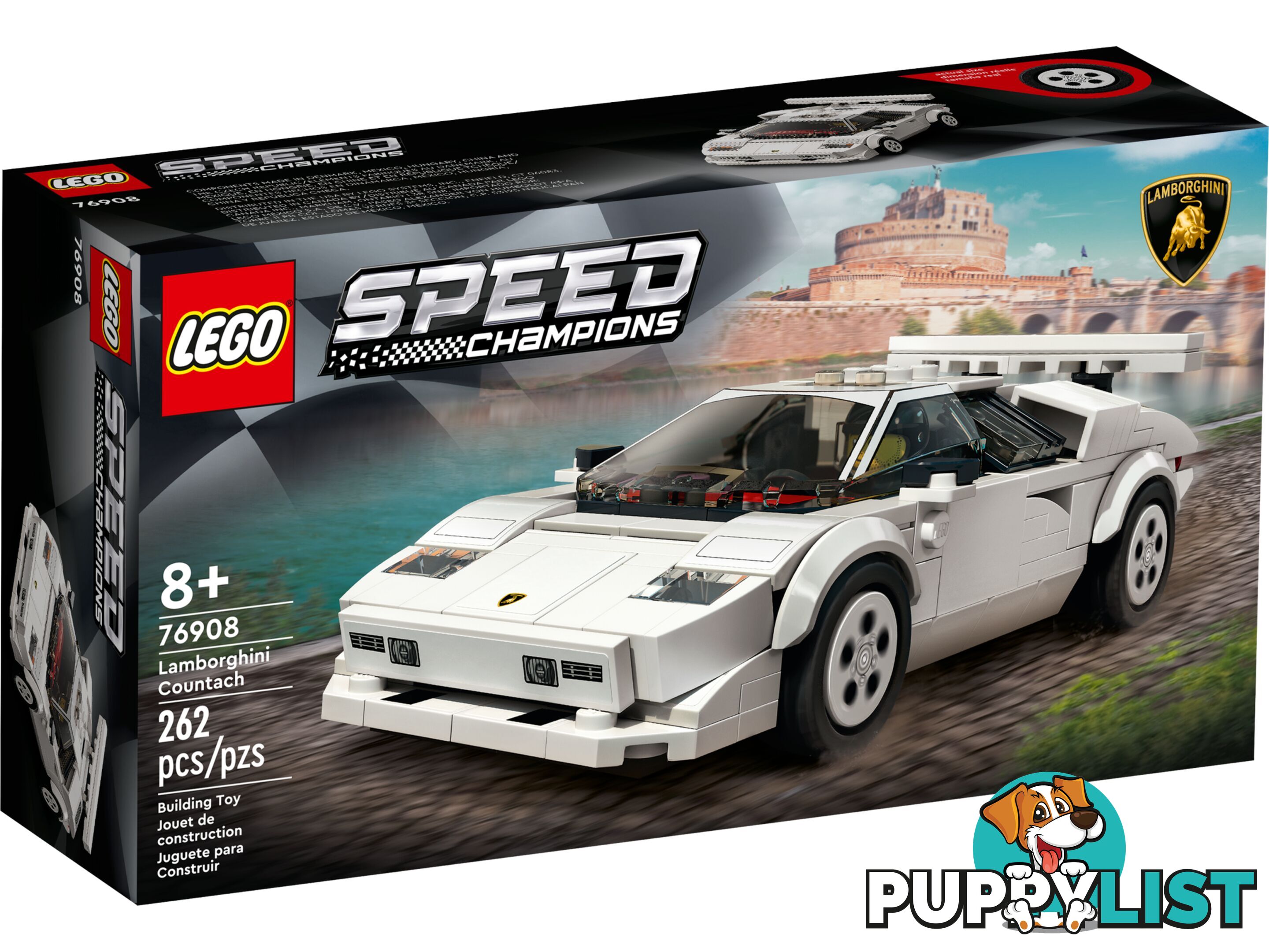 LEGO 76908 Lamborghini Countach - Speed Champions - 5702017156729