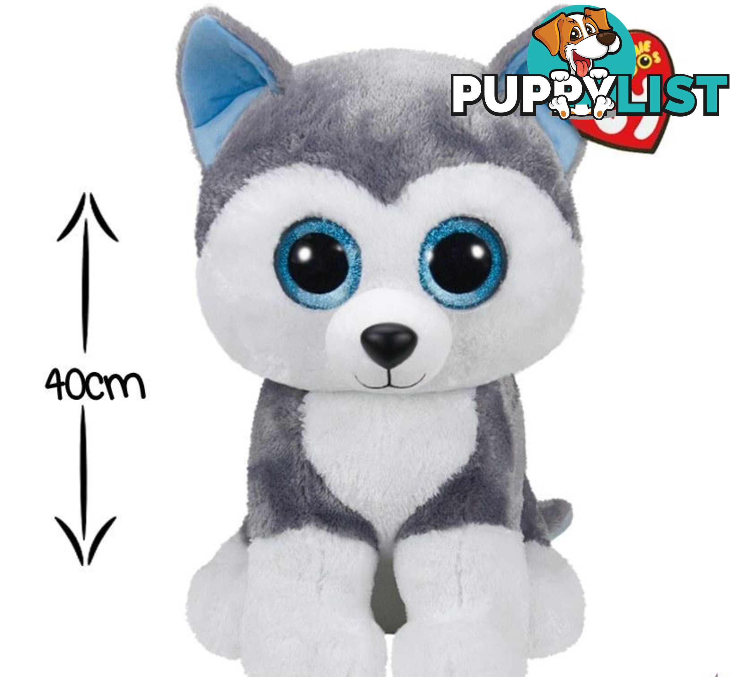 Ty Beanie Boos - Slush Dog - Large 41cm 37069 - 008421370696