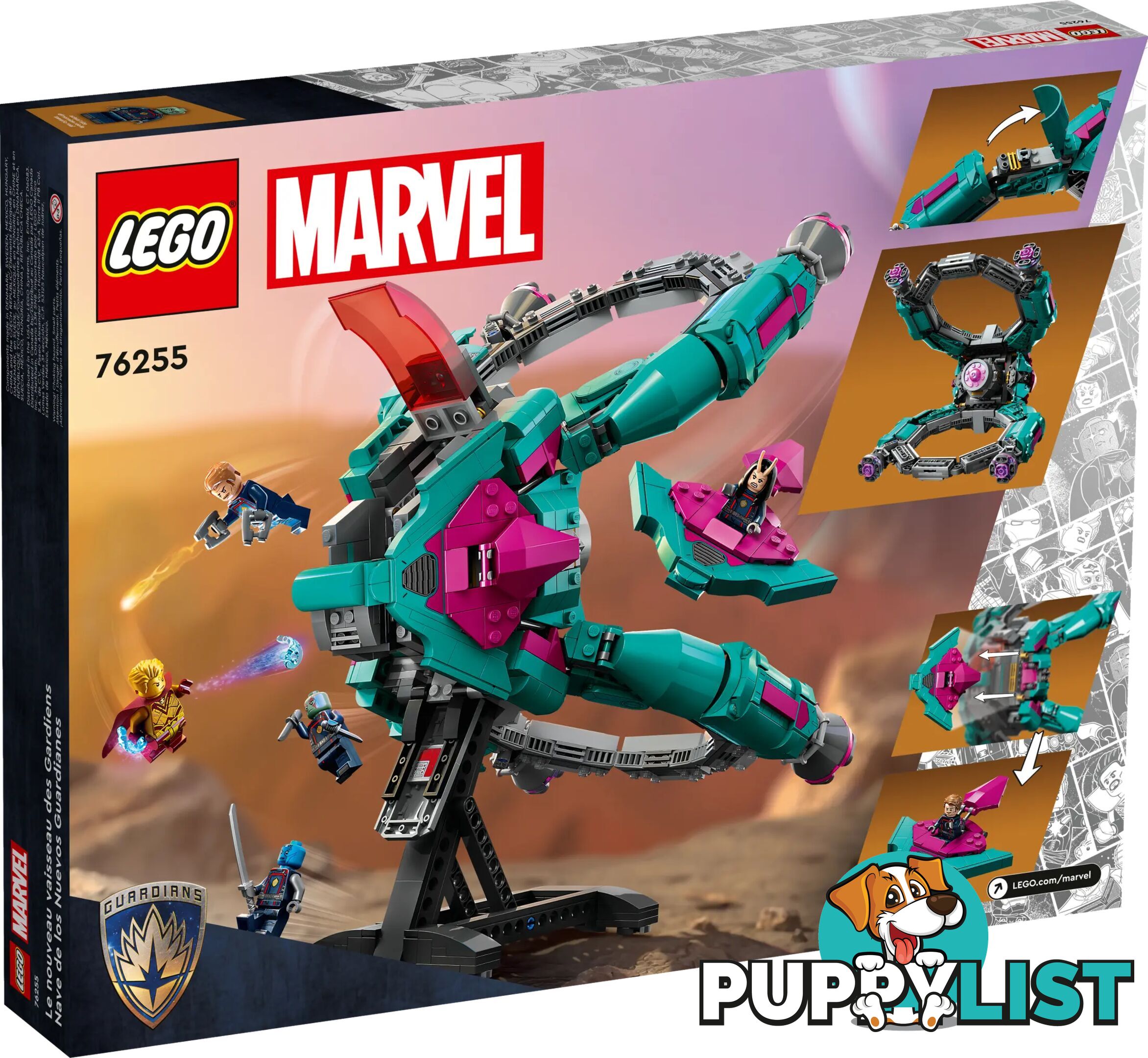 LEGO 76255 The New Guardians' Ship - Super Heroes Marvel Guardians of the Galaxy Volume 3 - 5702017419725