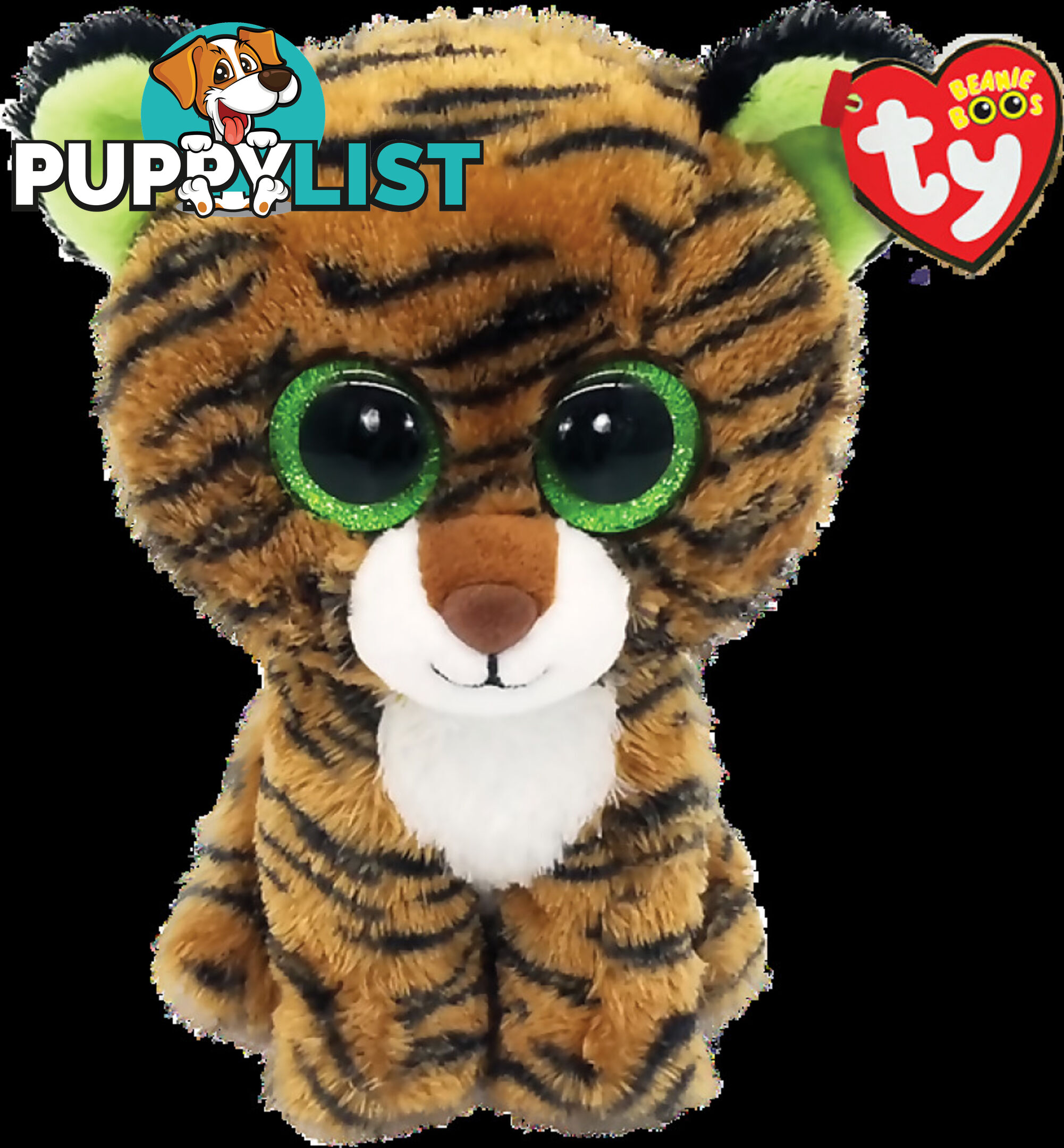 Ty - Beanie Boos - Tiggy Brown Striped Tiger Small 15cm - Bg36387 - 008421363872