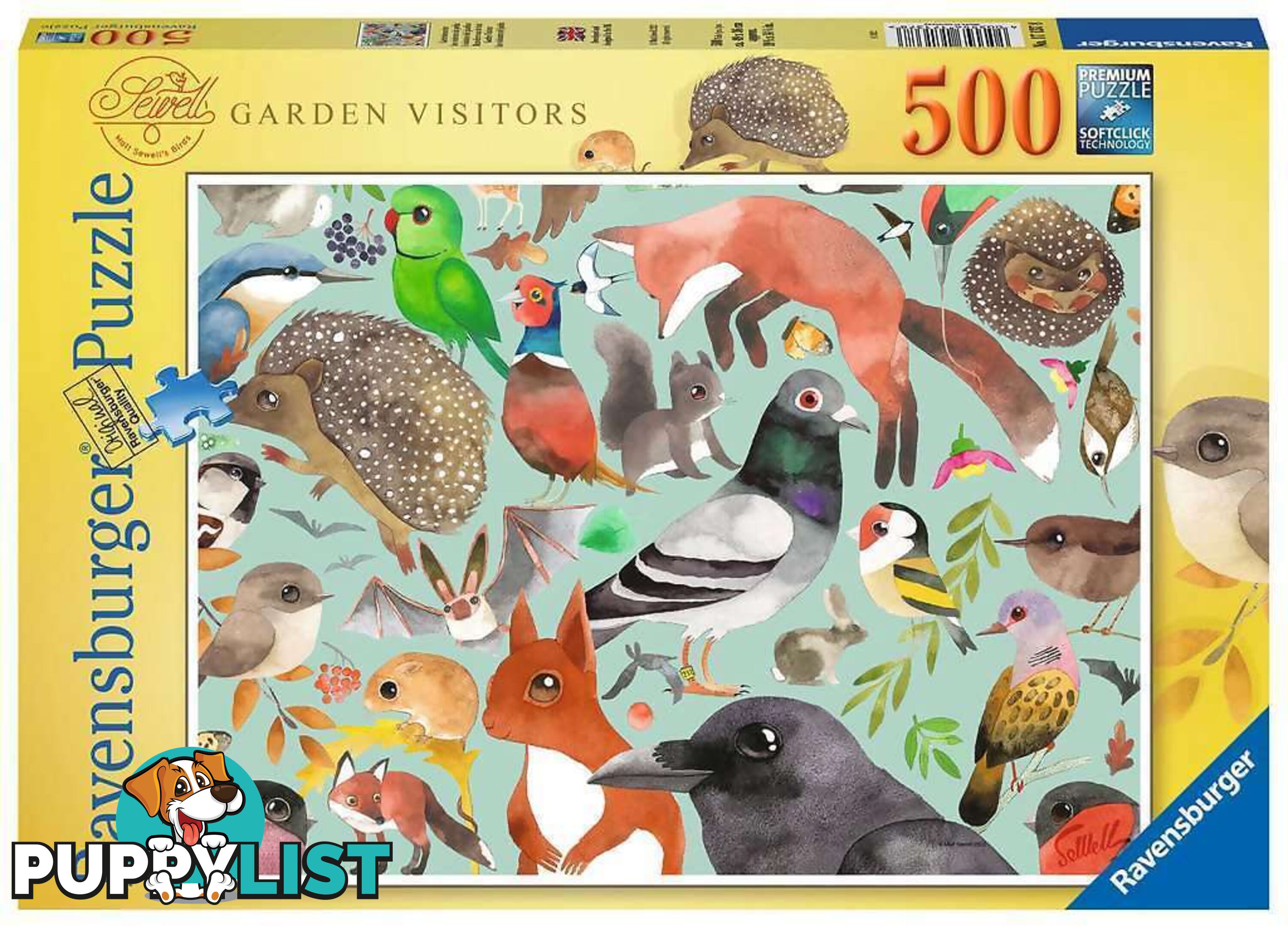 Ravensburger - Garden Vistors Jigsaw Puzzle 500pc - Mdrb17137 - 4005556171378