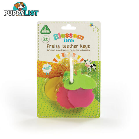 Early Learning Centre - Blossom Farm Fruity Teether Keys - Mdelc200371 - 5034253003292