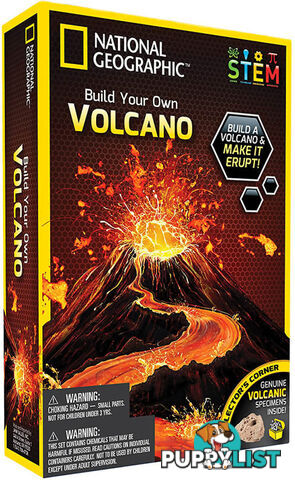 National Geographic - Volcano Science Kit - - 816448027314