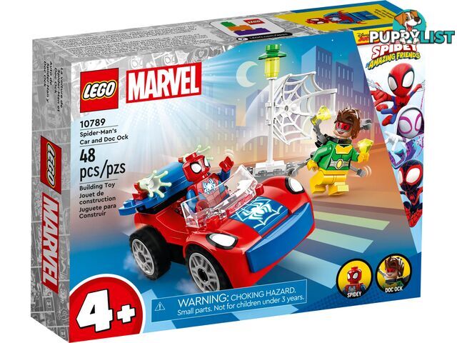 LEGO 10789 Spider-Man's Car and Doc Ock - Marvel Spidey Super Heroes 4+ - 5702017424149