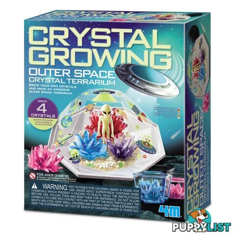 4m - Crystal Growing - Outer Space Crystal Terrarium - Jpfsg3932 - 4893156039323