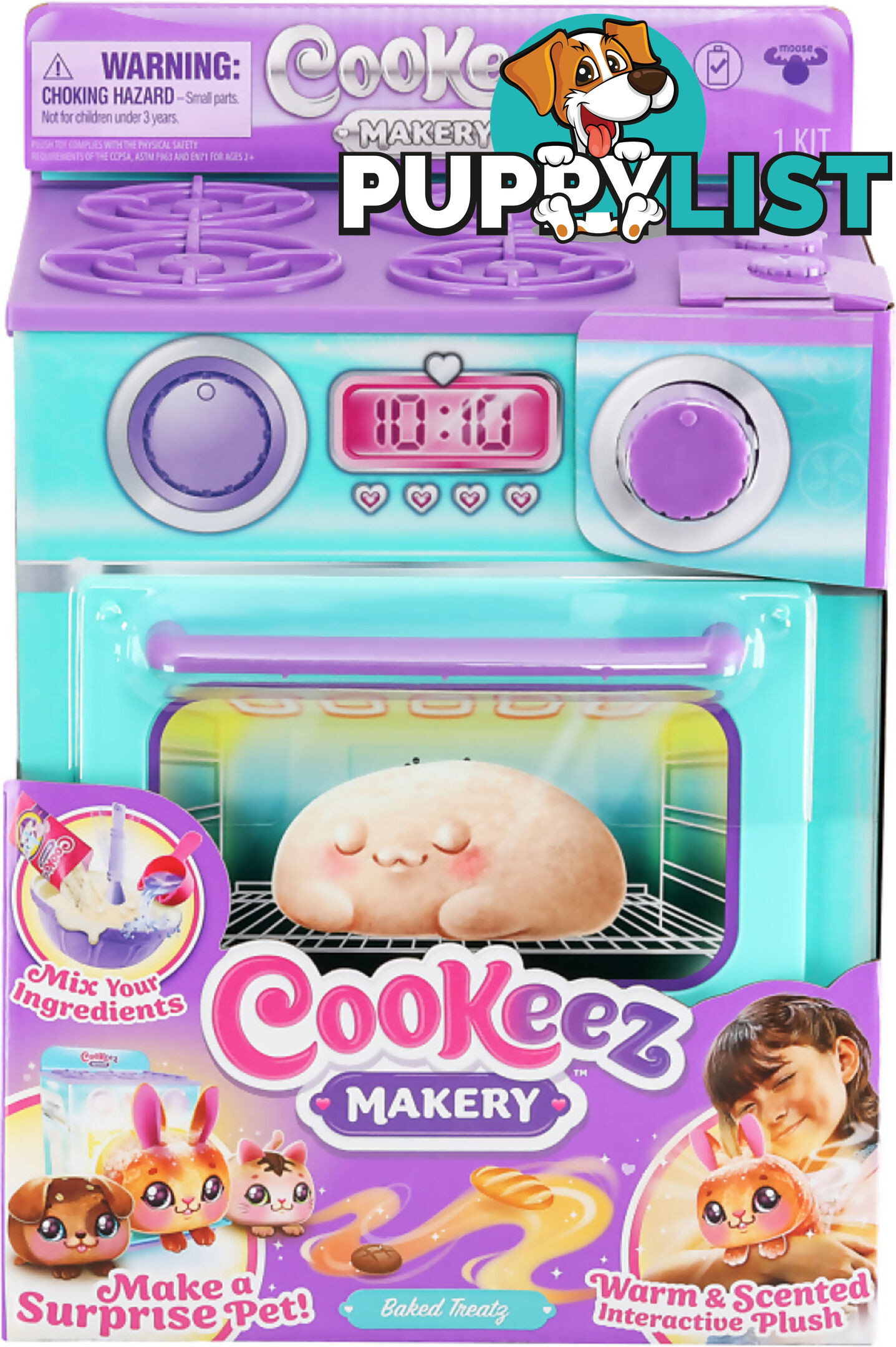 Cookeez Makery - Oven Playset - Baked Treatz - Mj23501 - 630996235010