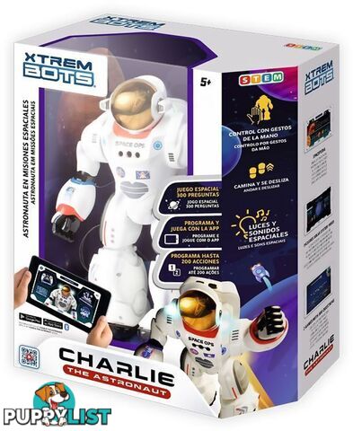 Xtrem Bots - Charlie The Astronaut - Gdlsxt3803085 - 8436598030853