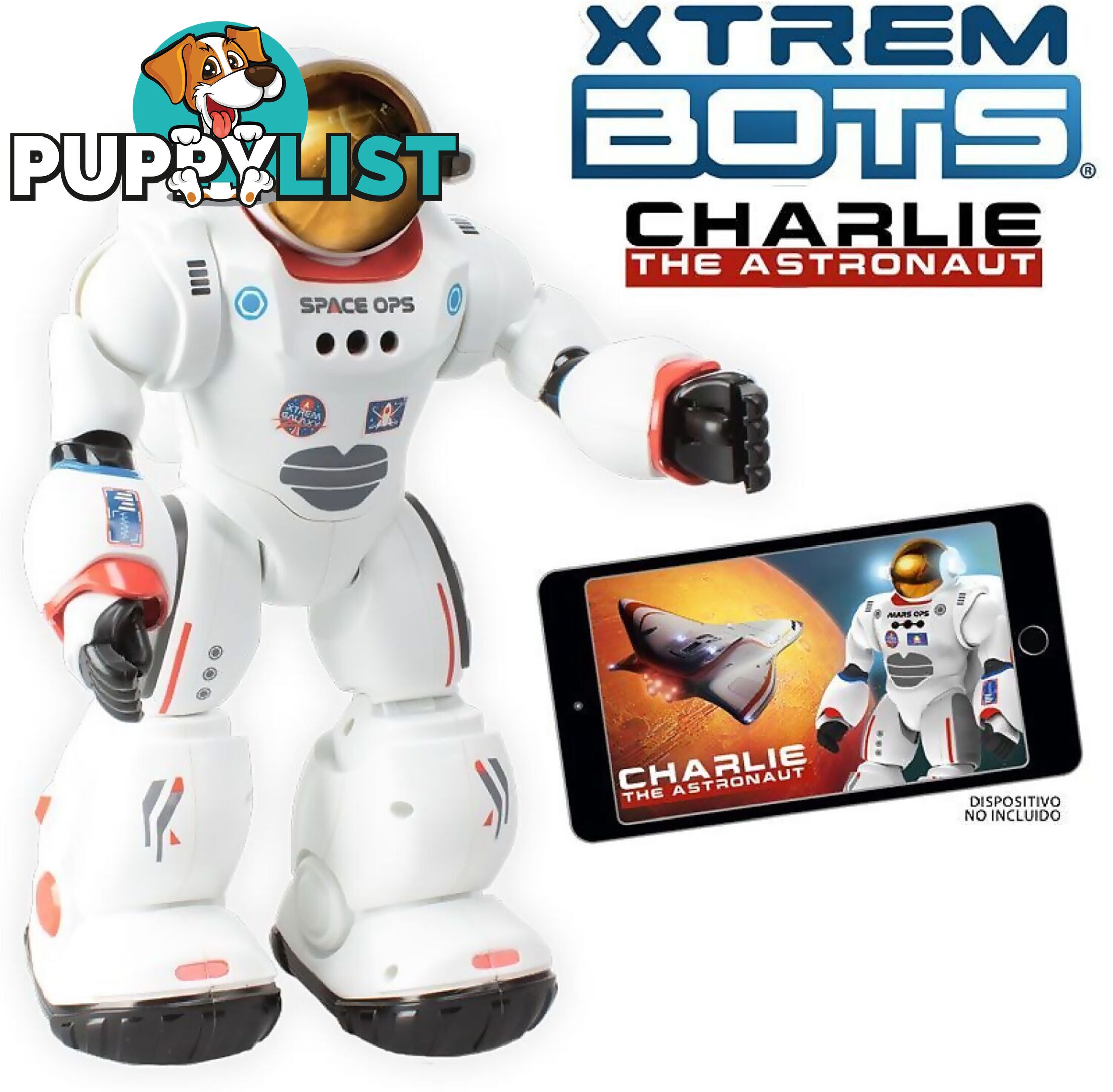 Xtrem Bots - Charlie The Astronaut - Gdlsxt3803085 - 8436598030853