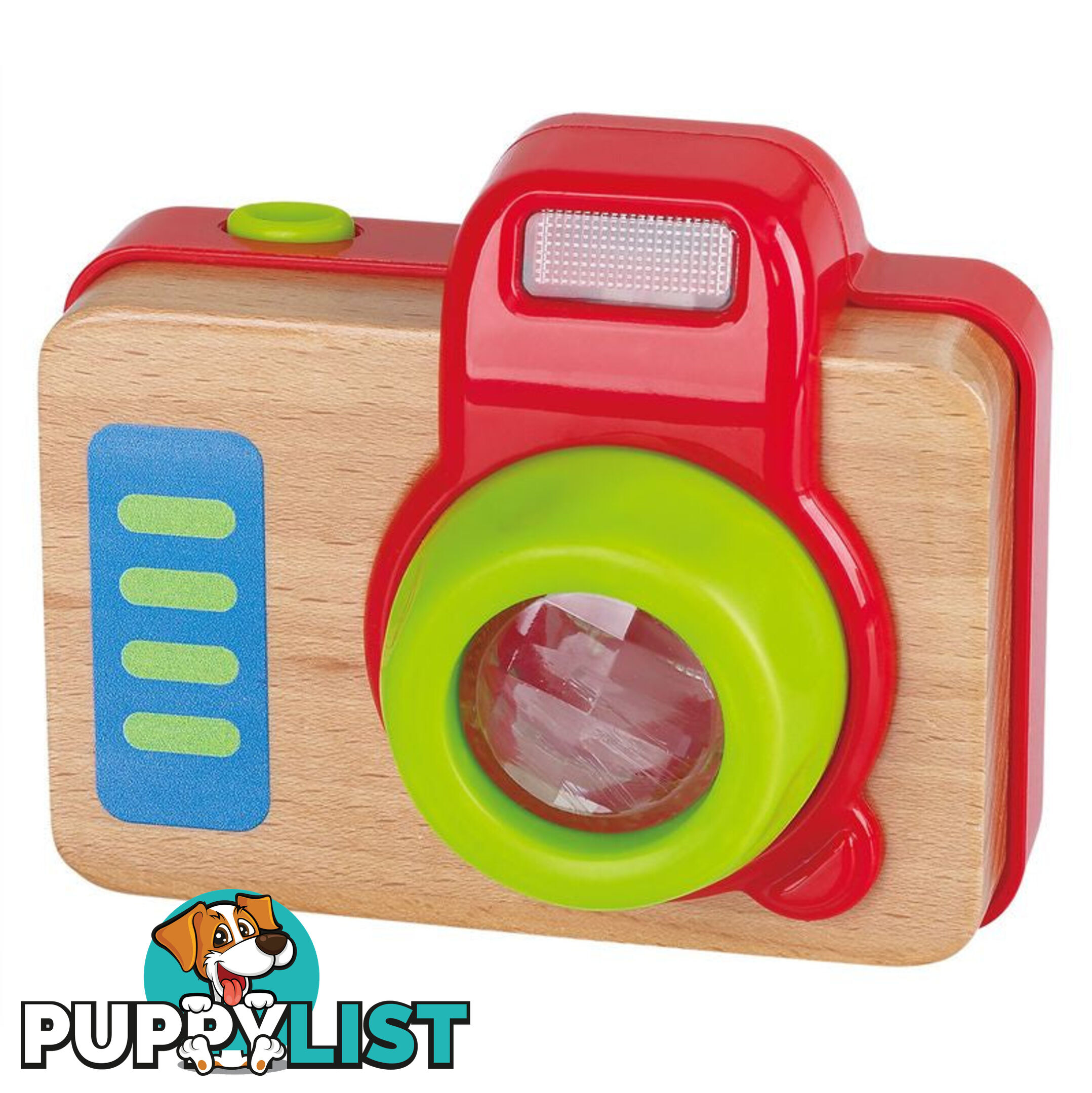 Beech Wood Peek And Snap Camera Battery Operated  Playgo Toys Ent. Ltd Art64877 - 4892401400338