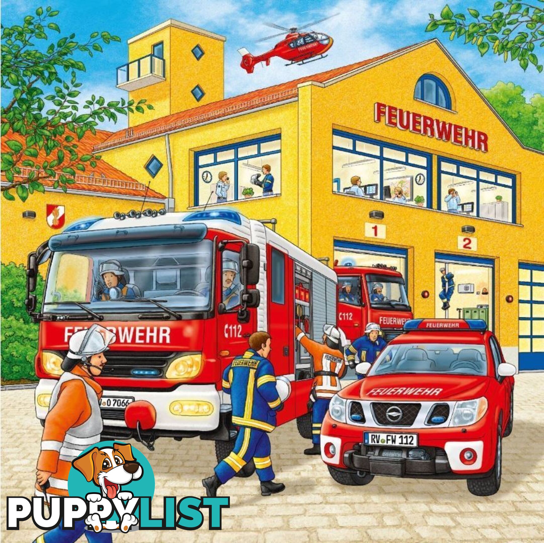 Ravensburger - Fire Brigade Run Jigsaw Puzzle 3 X 49pc - Mdrb094011 - 4005556094011