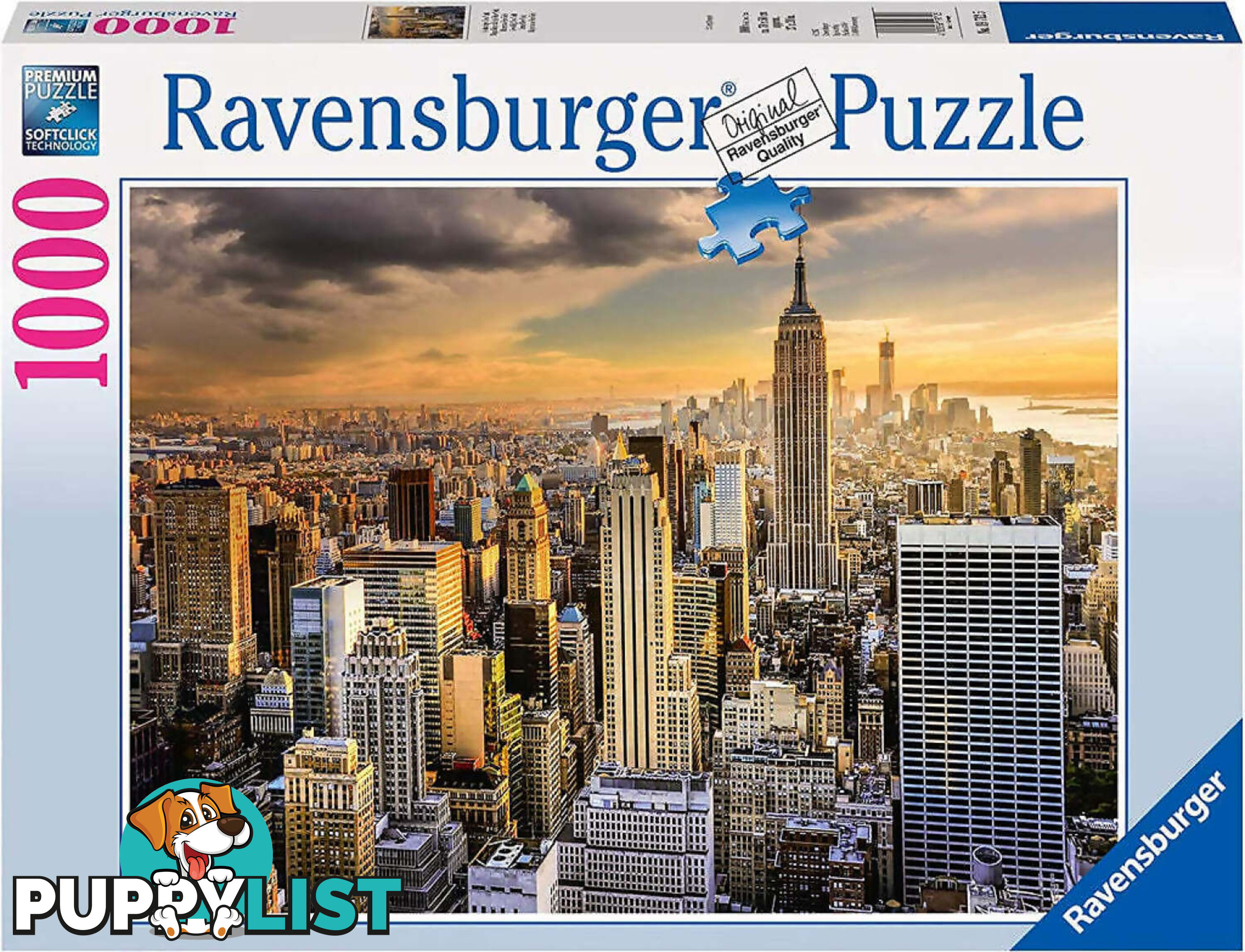 Ravensburger - Grand New York Jigsaw Puzzle 1000pc - Mdrb197125 - 4005556197125