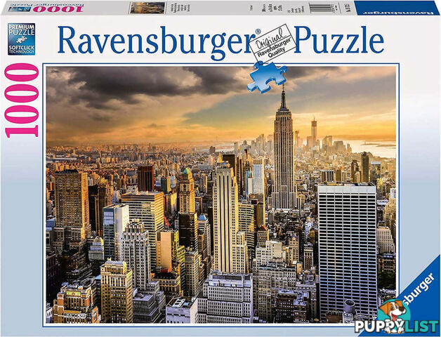 Ravensburger - Grand New York Jigsaw Puzzle 1000pc - Mdrb197125 - 4005556197125