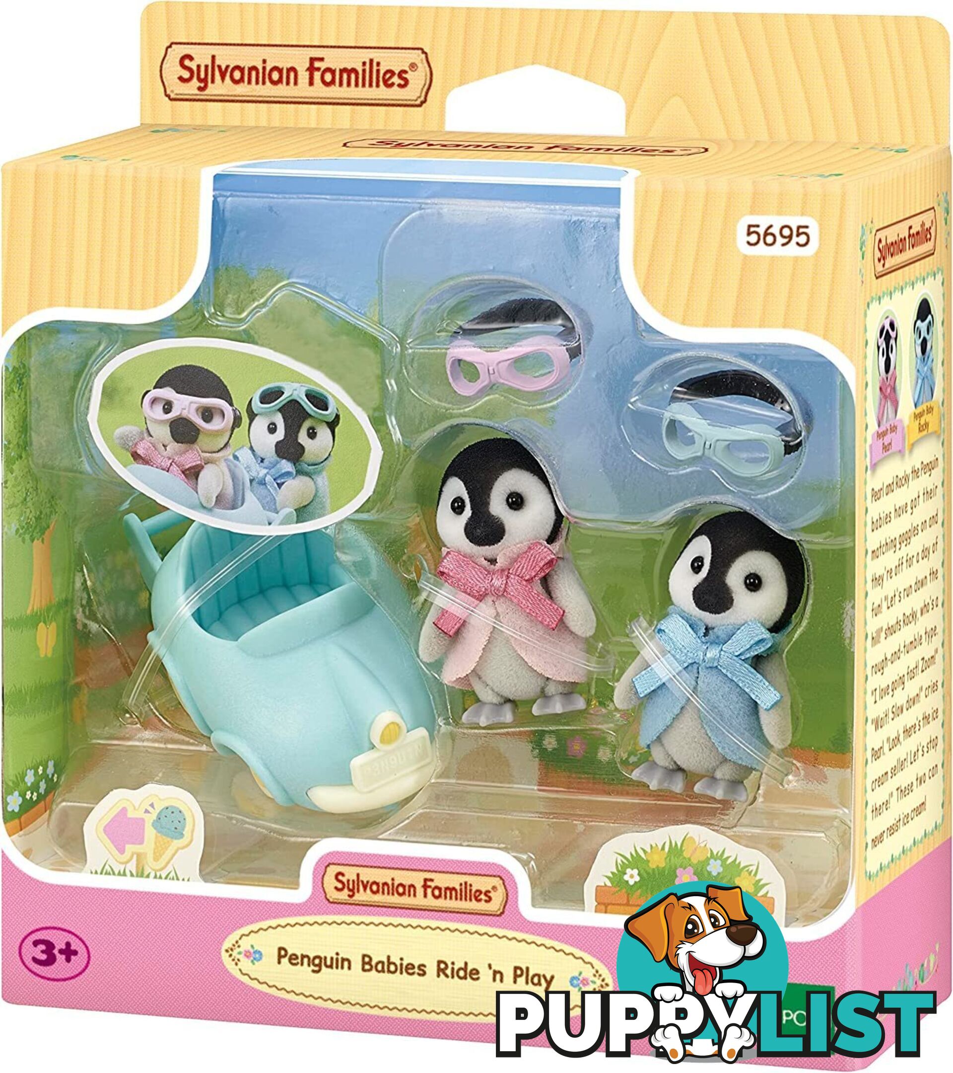 Sylvanian Families - Penguin Babies Ride N' Play - Mdsf5695 - 5054131056950