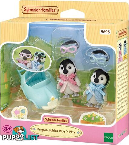 Sylvanian Families - Penguin Babies Ride N' Play - Mdsf5695 - 5054131056950