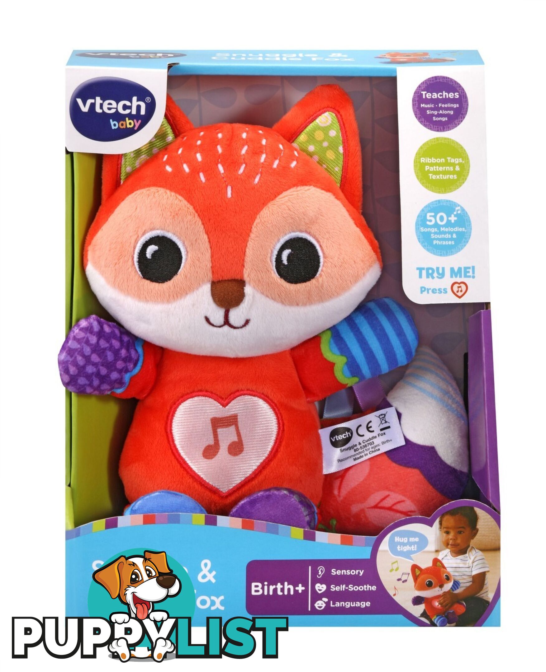 Vtech - Snuggle & Cuddle Fox  Tn80-536703 - 3417765367038