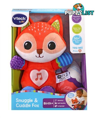 Vtech - Snuggle & Cuddle Fox  Tn80-536703 - 3417765367038