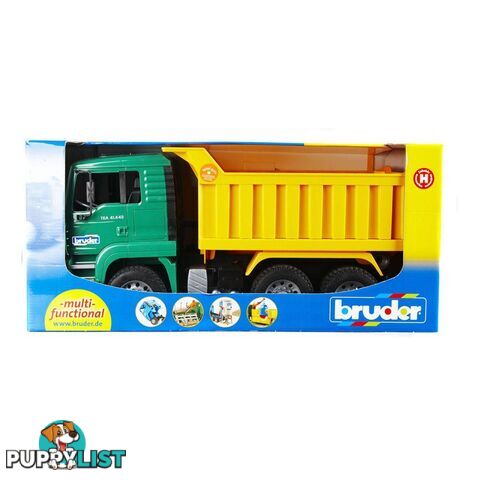 Bruder 1:16 Man Tga Tip Up Truck Zi24002765 - 4001702027650