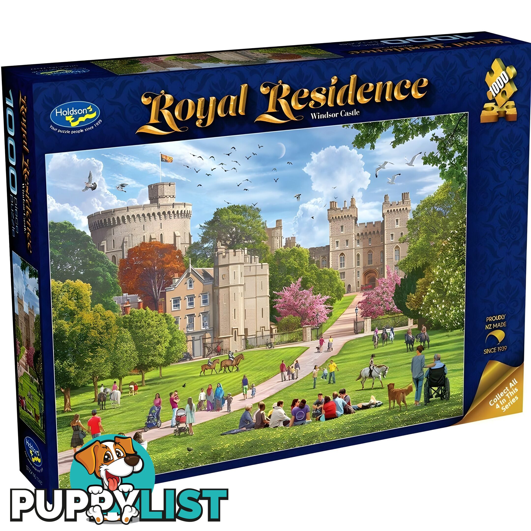 Holdson - Royal Residence - Windsor Castle Jigsaw Puzzle 1000 Pieces - Jdhol774272 - 9414131774272