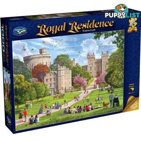 Holdson - Royal Residence - Windsor Castle Jigsaw Puzzle 1000 Pieces - Jdhol774272 - 9414131774272