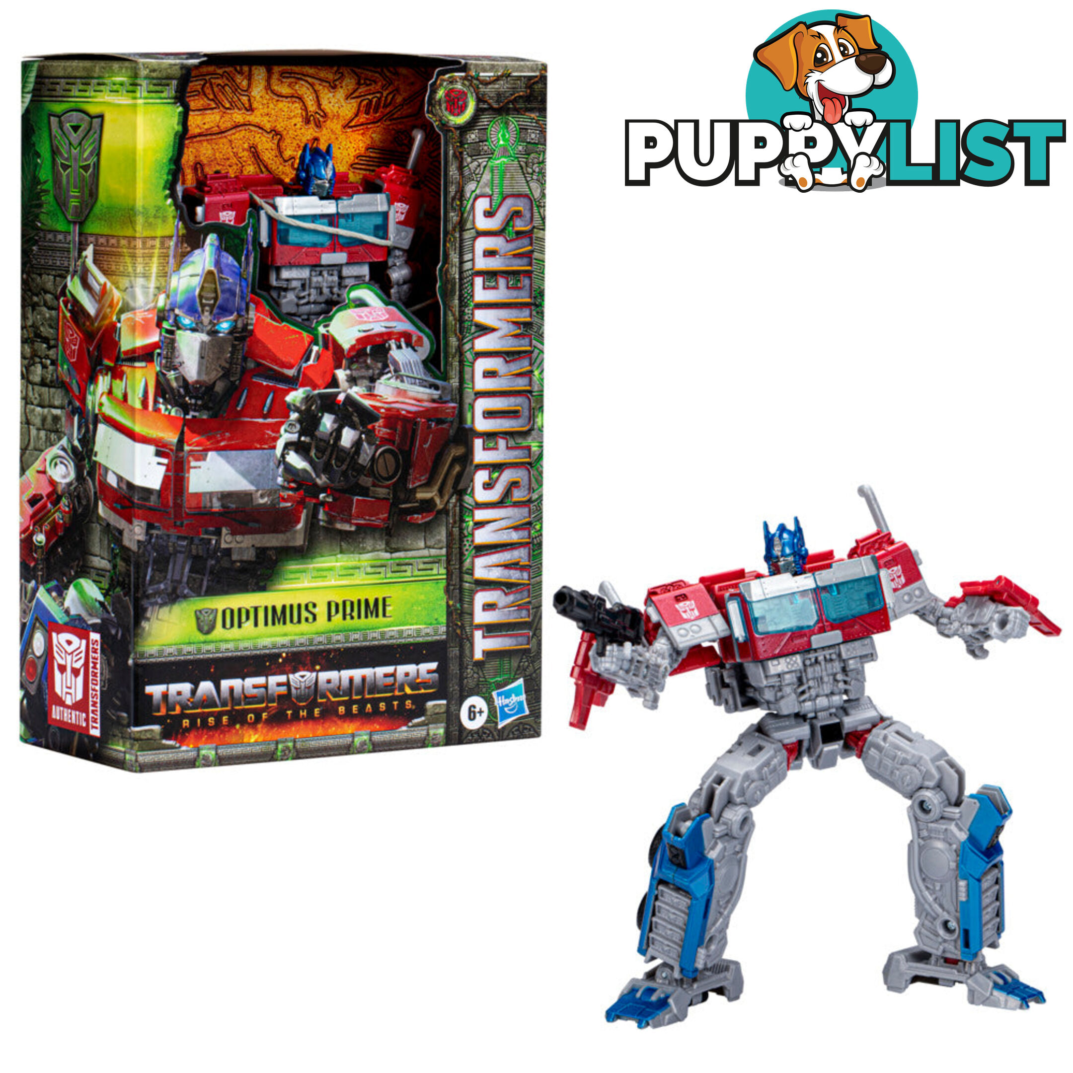 Transformers Rise Of The Beasts Voyager Class Figure Optimus Prime Hasbro - Hbf54765 - 5010993982622