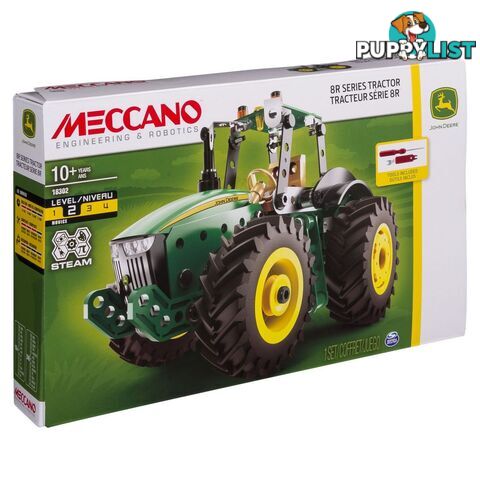 Meccano - John Deere 8r Tractor Si6044492 - 795861632629