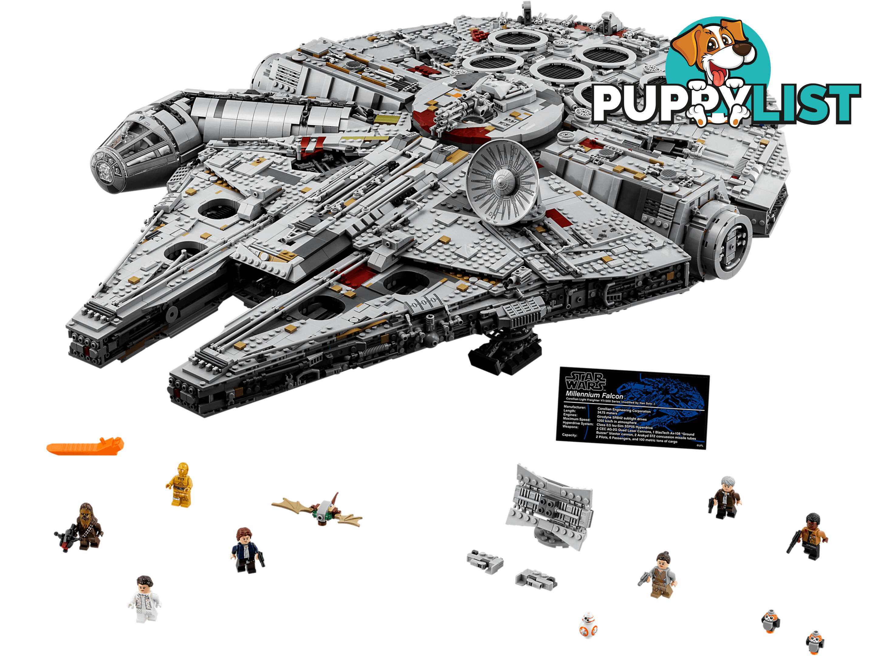 LEGO 75192 MILLENNIUM FALCON  - Star Wars - 673419267656