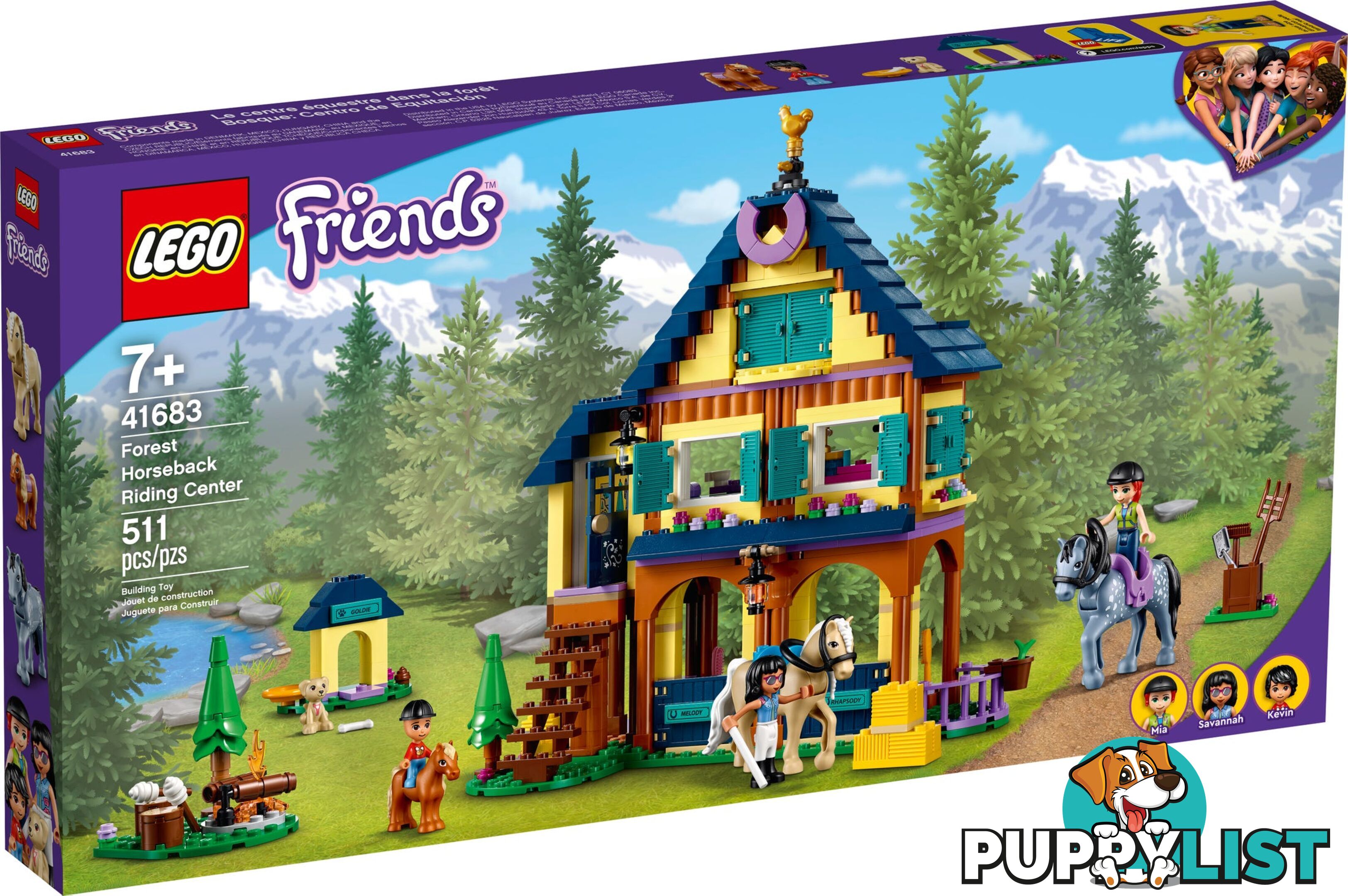 LEGO 41683 Forest Horseback Riding Center - Friends - 5702016916652