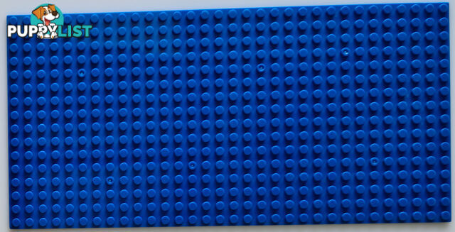 BASEPLATE  Double Sided 16x32 Studs  D/blue Generic-classic - 0709081622988