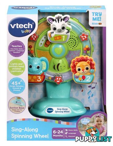 Vtech - Sing Along Spinning Whee - Tn80165963004 - 3417761659632