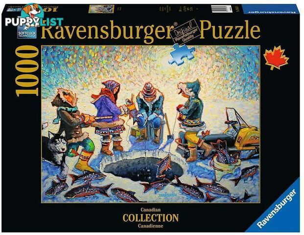 Ravensburger - Ice Fishing Jigsaw Puzzle 1000pc - Mdrb16831 - 4005556168316