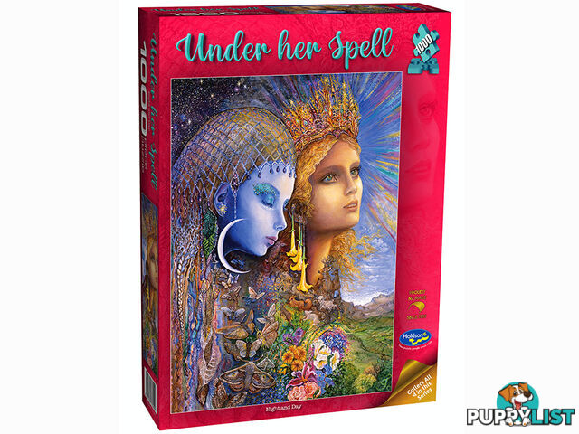 Holdson Jigsaw Puzzle - Under Her Spell Night And Day 1000 Piece Jigsaw Puzzle Hol773442 - 9414131773442