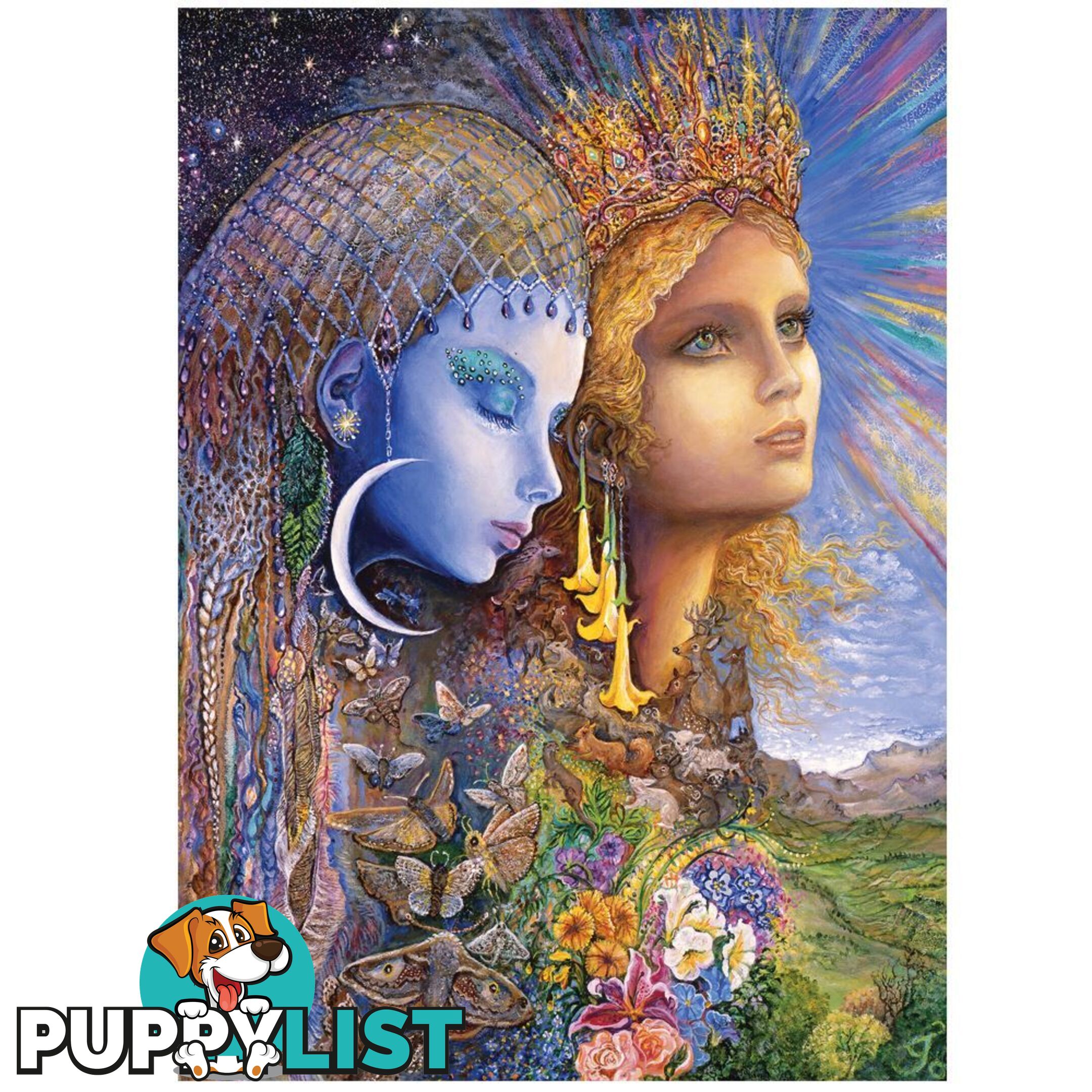 Holdson Jigsaw Puzzle - Under Her Spell Night And Day 1000 Piece Jigsaw Puzzle Hol773442 - 9414131773442