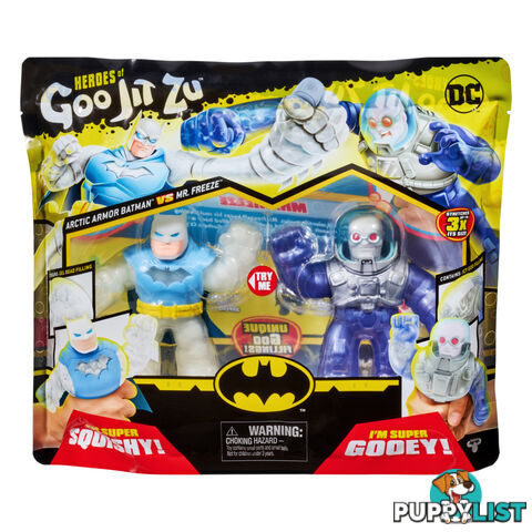 Heroes Of Goo Jit Zu Versus Pk Arctic Armor Batman Vs Mr. Freeze - Mj41393 - 630996413937