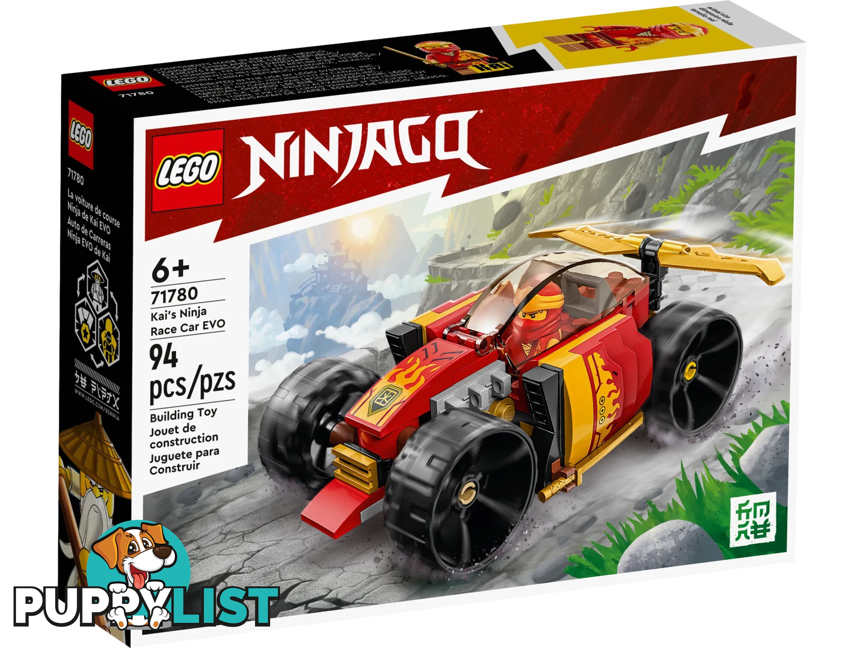 LEGO 71780 Kai's Ninja Race Car EVO- Ninjago - 5702017399676