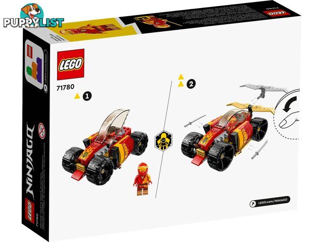 LEGO 71780 Kai's Ninja Race Car EVO- Ninjago - 5702017399676