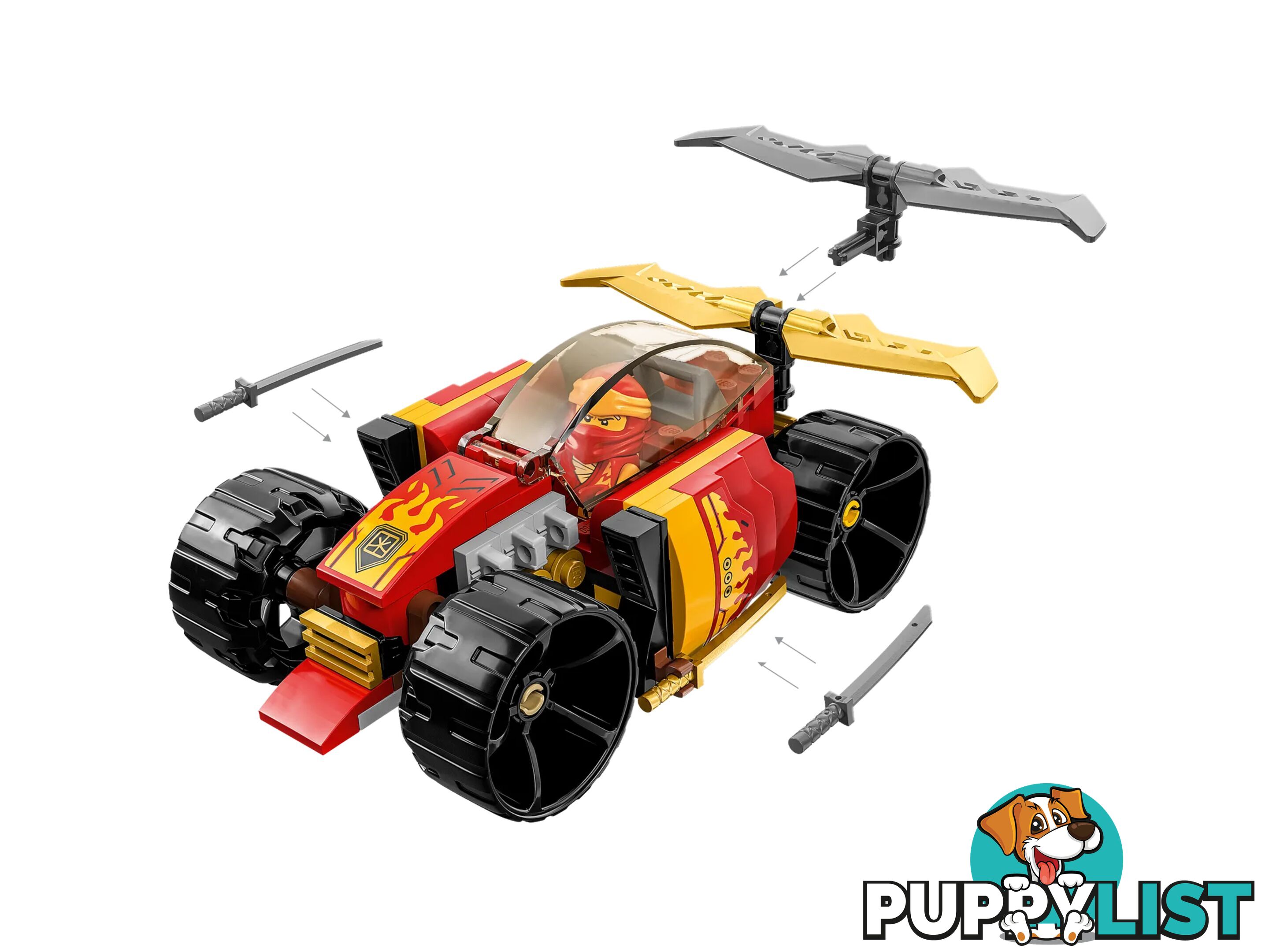 LEGO 71780 Kai's Ninja Race Car EVO- Ninjago - 5702017399676