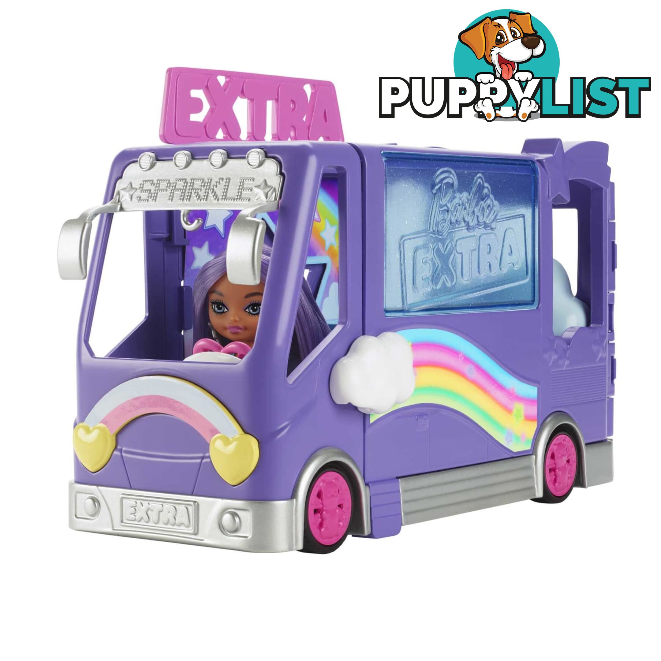 Barbie Extra Mini Minis Tour Bus Playset With Doll Expandable Vehicle Clothes And Accessories - Mahkf84 - 194735102631