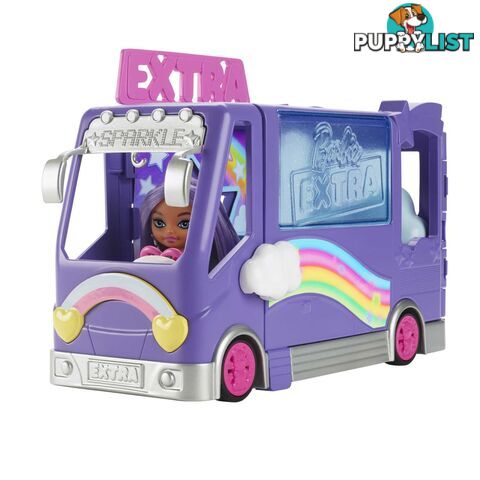 Barbie Extra Mini Minis Tour Bus Playset With Doll Expandable Vehicle Clothes And Accessories - Mahkf84 - 194735102631