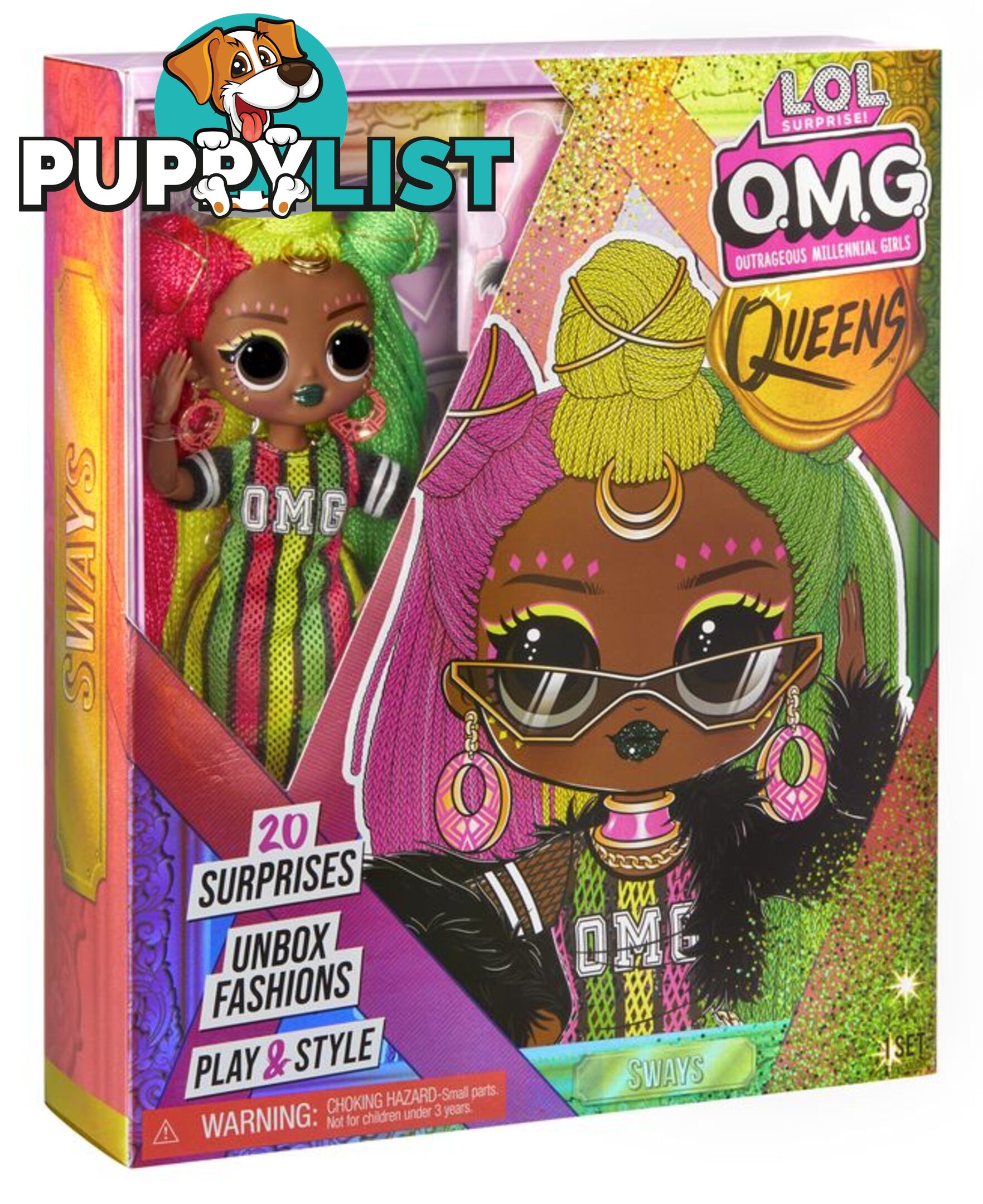 L.O.L Surprise O.m.g. Queens Doll Sways - Bj579885 - 0035051579908