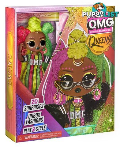 L.O.L Surprise O.m.g. Queens Doll Sways - Bj579885 - 0035051579908