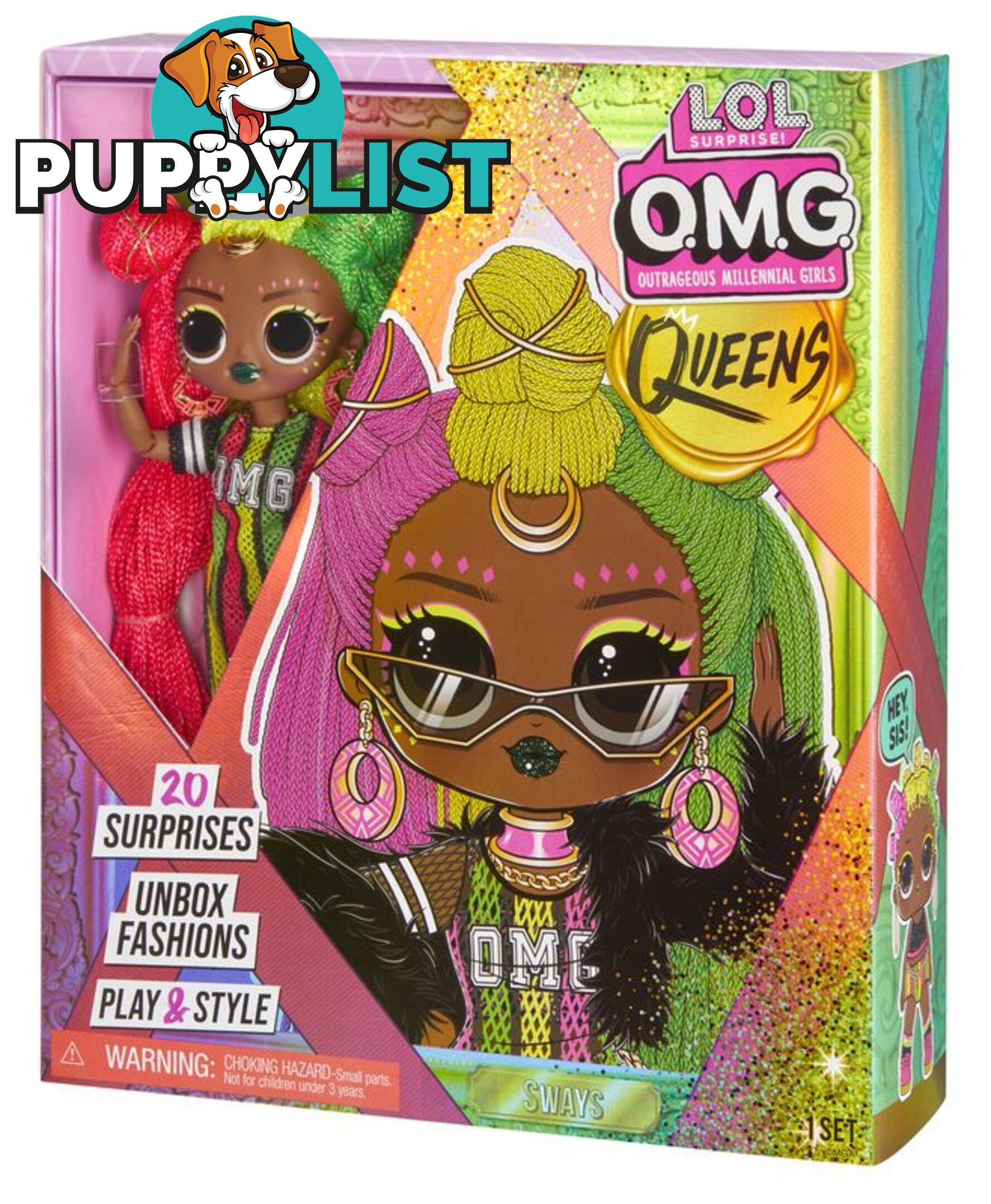 L.O.L Surprise O.m.g. Queens Doll Sways - Bj579885 - 0035051579908