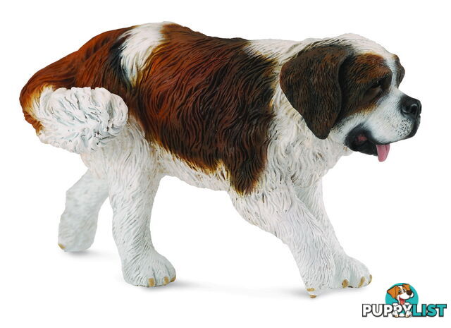 CollectA St Bernard Dog Large Animal Figurine - Rpco88506 - 4892900885063