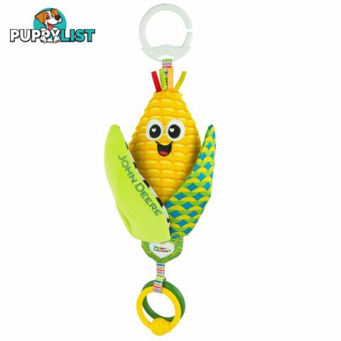 John Deere - Tomy Lamaze Clip & Go - Corn E. Cobbâ„¢ Baby Toy Tomy - Lcl27410 - 796714274102