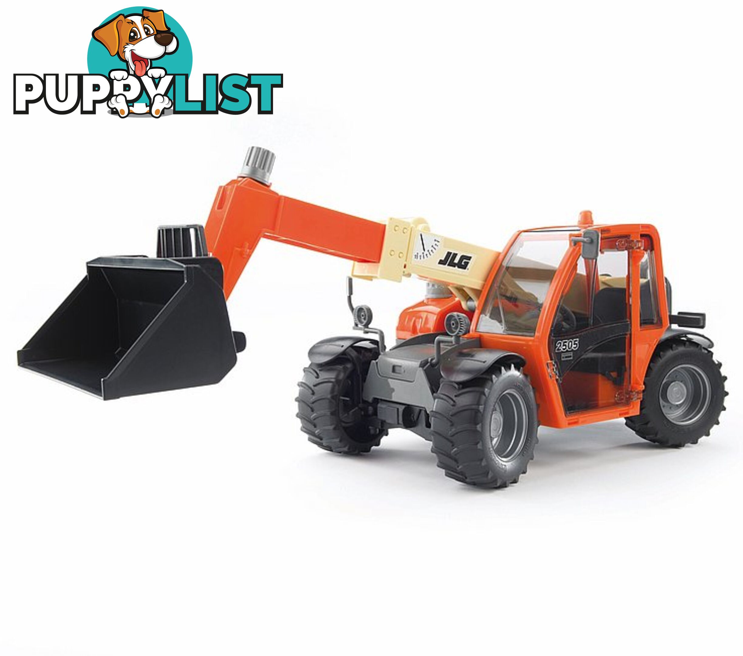 Bruder Jlg 2505 Telehandler - Bruder Construction 02140 - 4001702021405