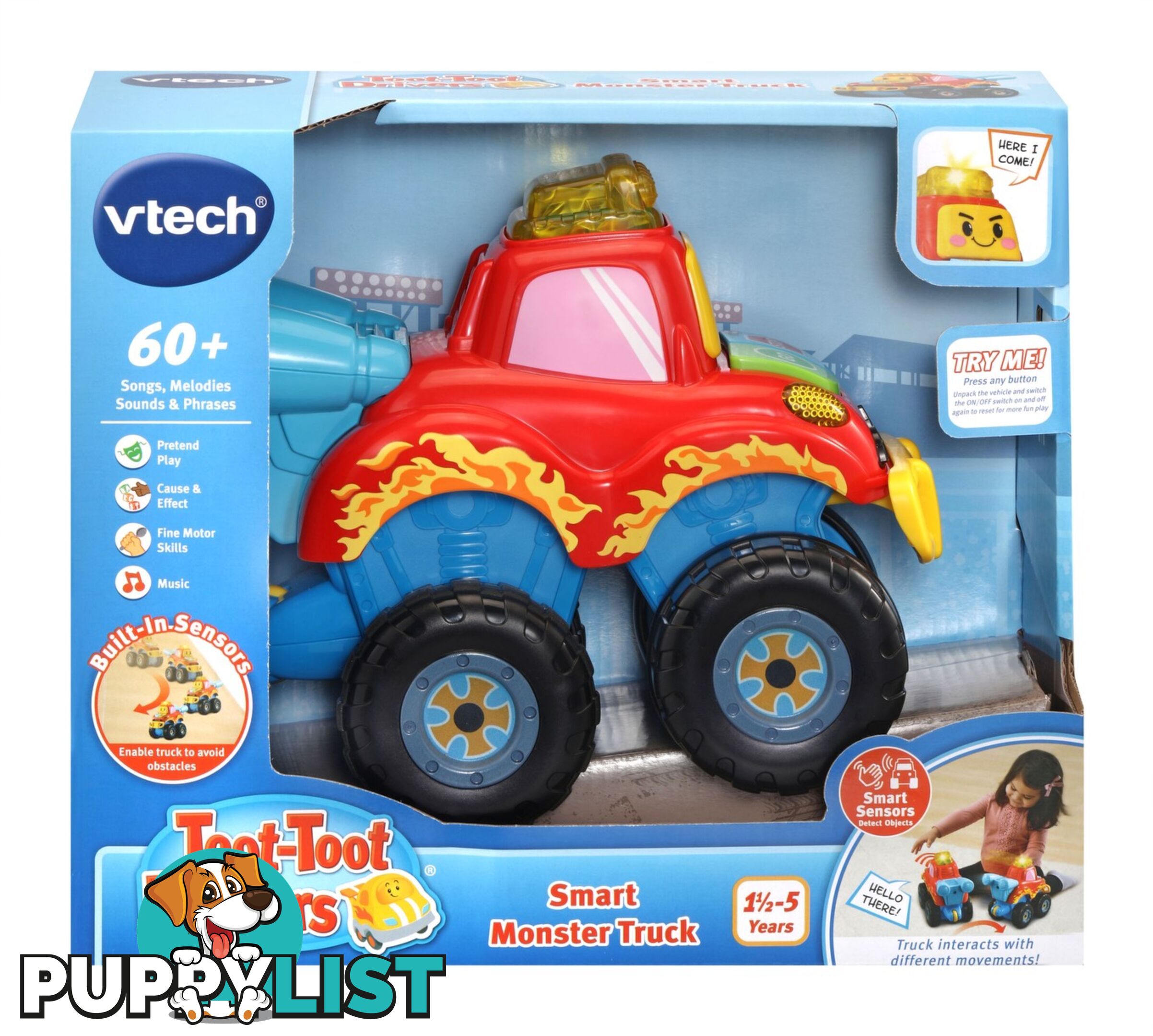 Vtech - Toot Toot Monster Truck - Tn80546403006 - 3417765464034